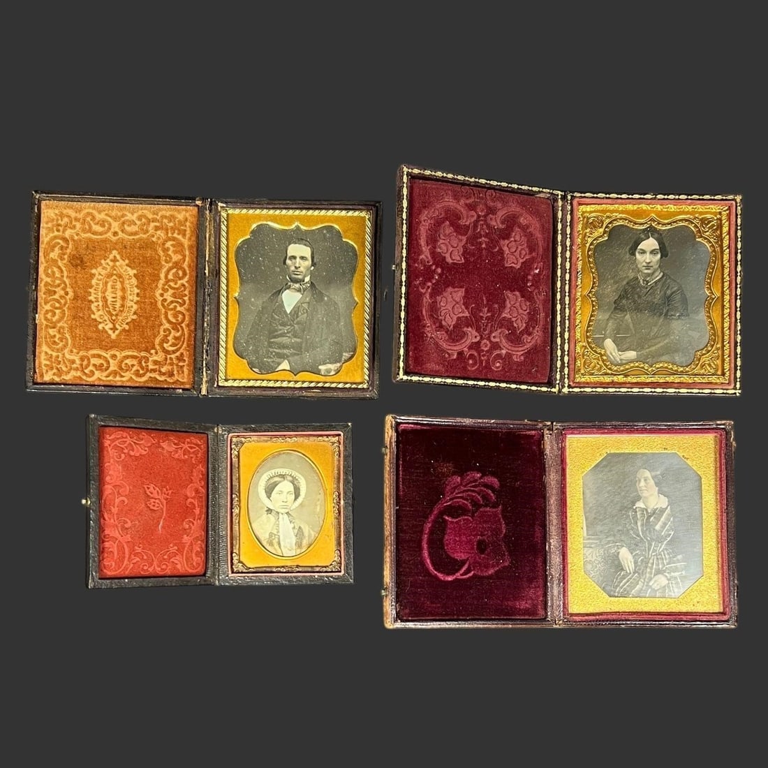 Four 19th-Century Cased Daguerreotype Portraits (1 of 9)