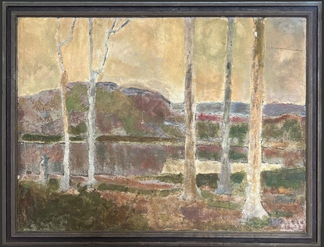 Olaf Olesen (American, Danish 1873-1953) Oil (1 of 6)