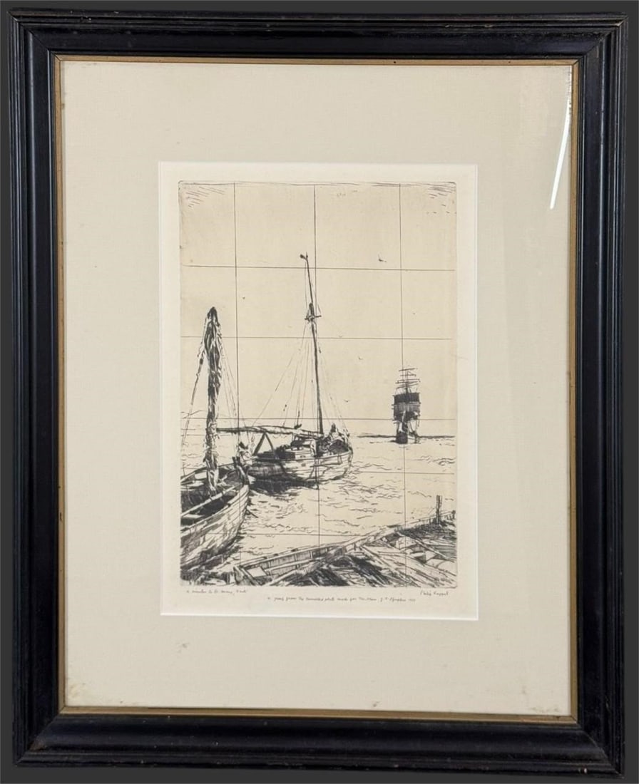 Philip Kappel Print, A Visitor to St. Marc, Haiti (1 of 7)