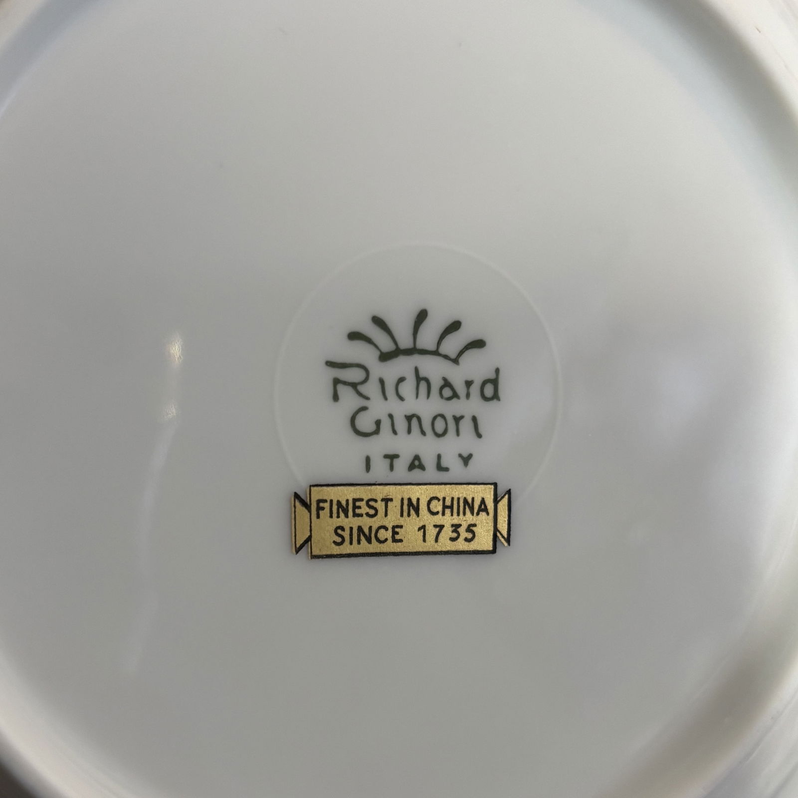 Richard Ginori Palmette Nero Dinner Service - 2