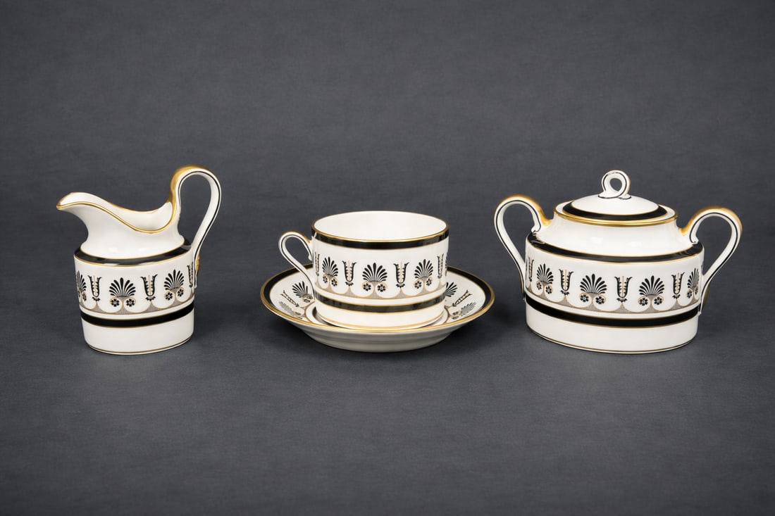 Richard Ginori Palmette Nero Dinner Service - 5