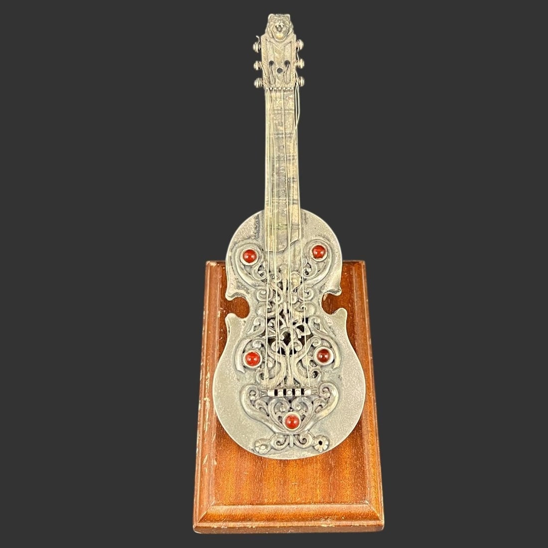 Dabbah Jerusalem Sterling Violin Spice Box (1 of 13)