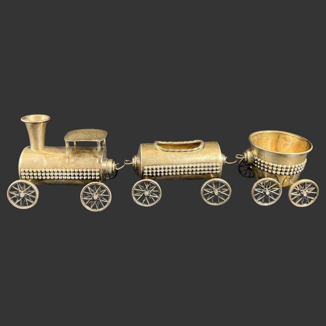 Sterling Silver Judaica Havdalah Train Set (1 of 11)