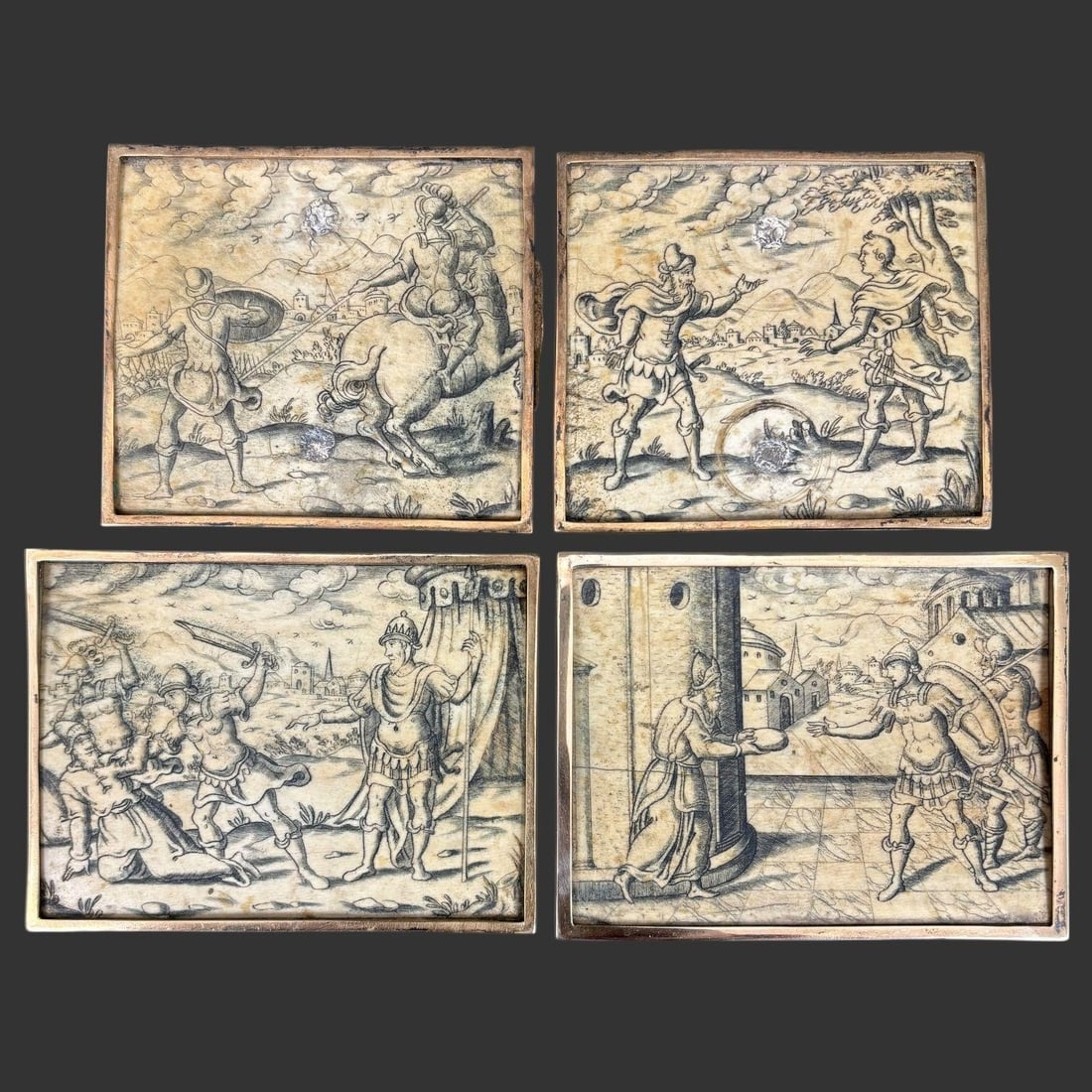 Renaissance Revival Biblical Miniatures (1 of 8)