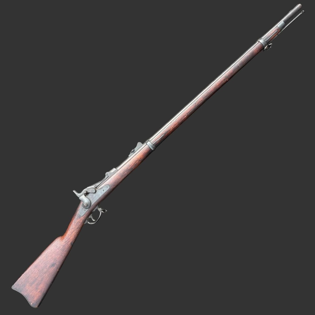 Antique U.S. Springfield Model 1884 Trapdoor Rifle (1 of 13)