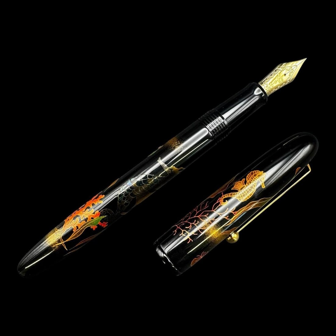 Namiki 18k "The Seahorse" Fountain Pen (1 of 6)