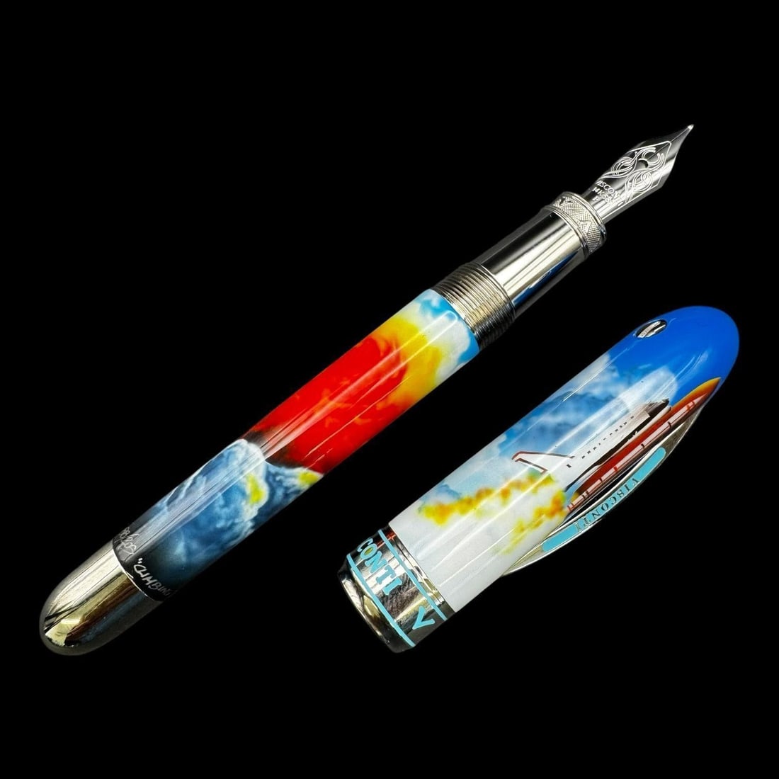 Visconti 14k "Space Shuttle" Fountain Pen (1 of 5)