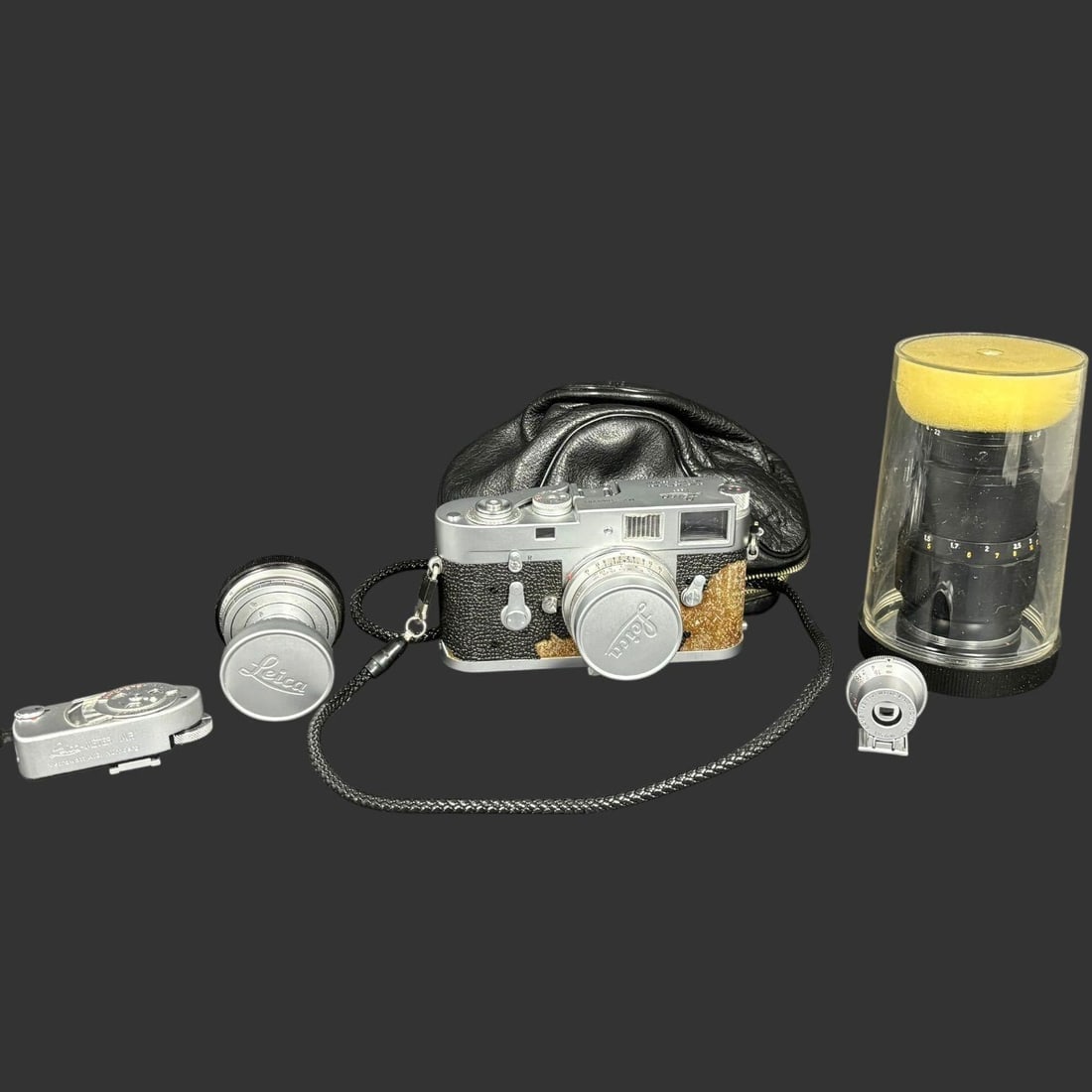 Leica M2 Rangefinder Camera & Accessories: Off