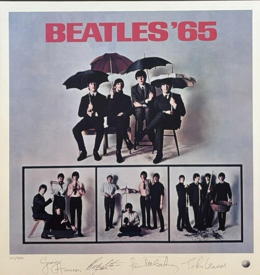 'The Beatles '65' #215/9800 Framed Lithograph (1 of 6)