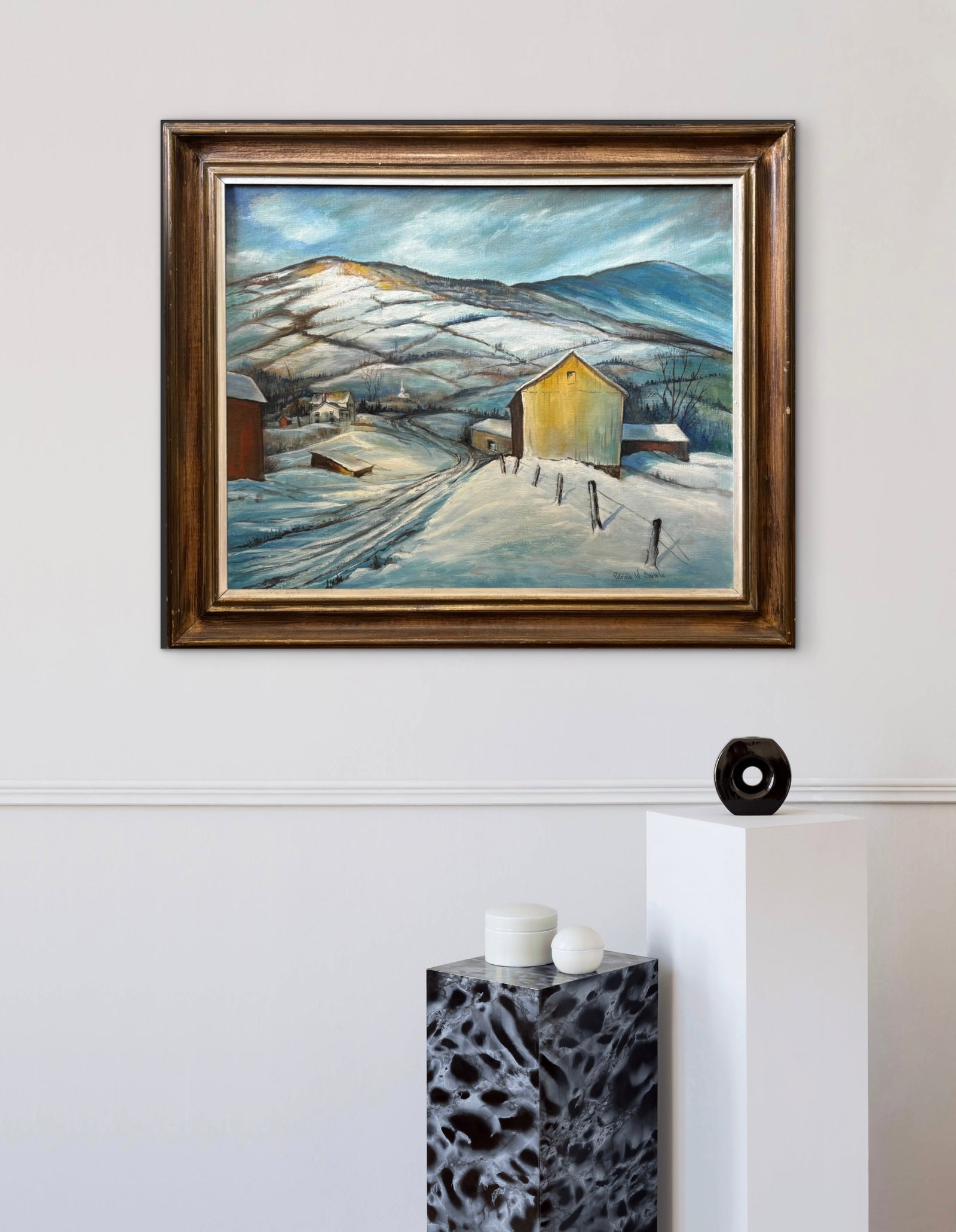 Patricia Szetela (Unknown) Landscape Painting (1 of 7)