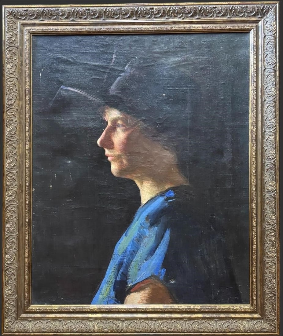 Albert Steinberg (1902–1980) Oil Painting Portrait (1 of 5)