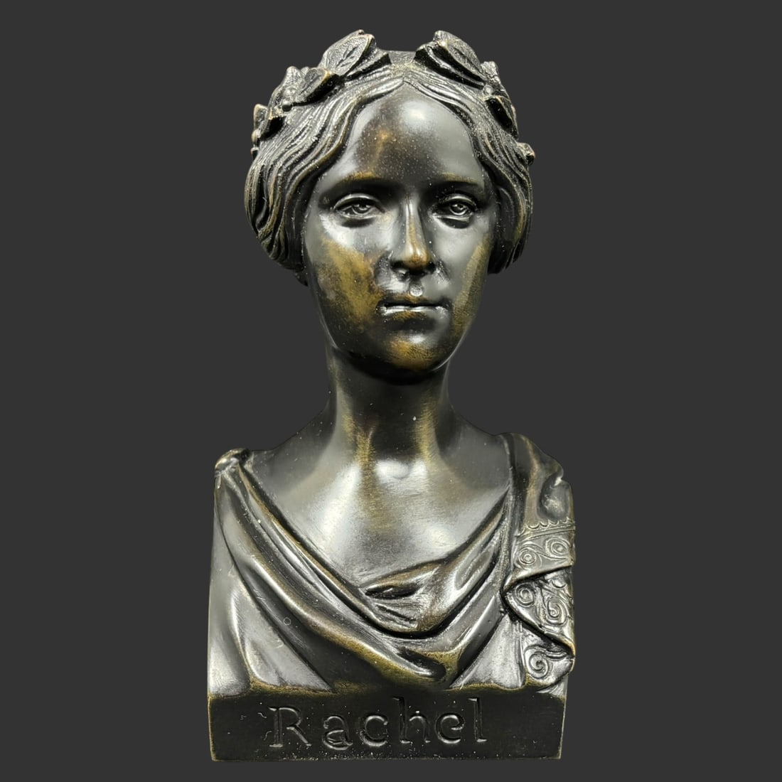 After Alexandre-Évariste Chardigny, Bronze Bust of “Rachel (1 of 7)
