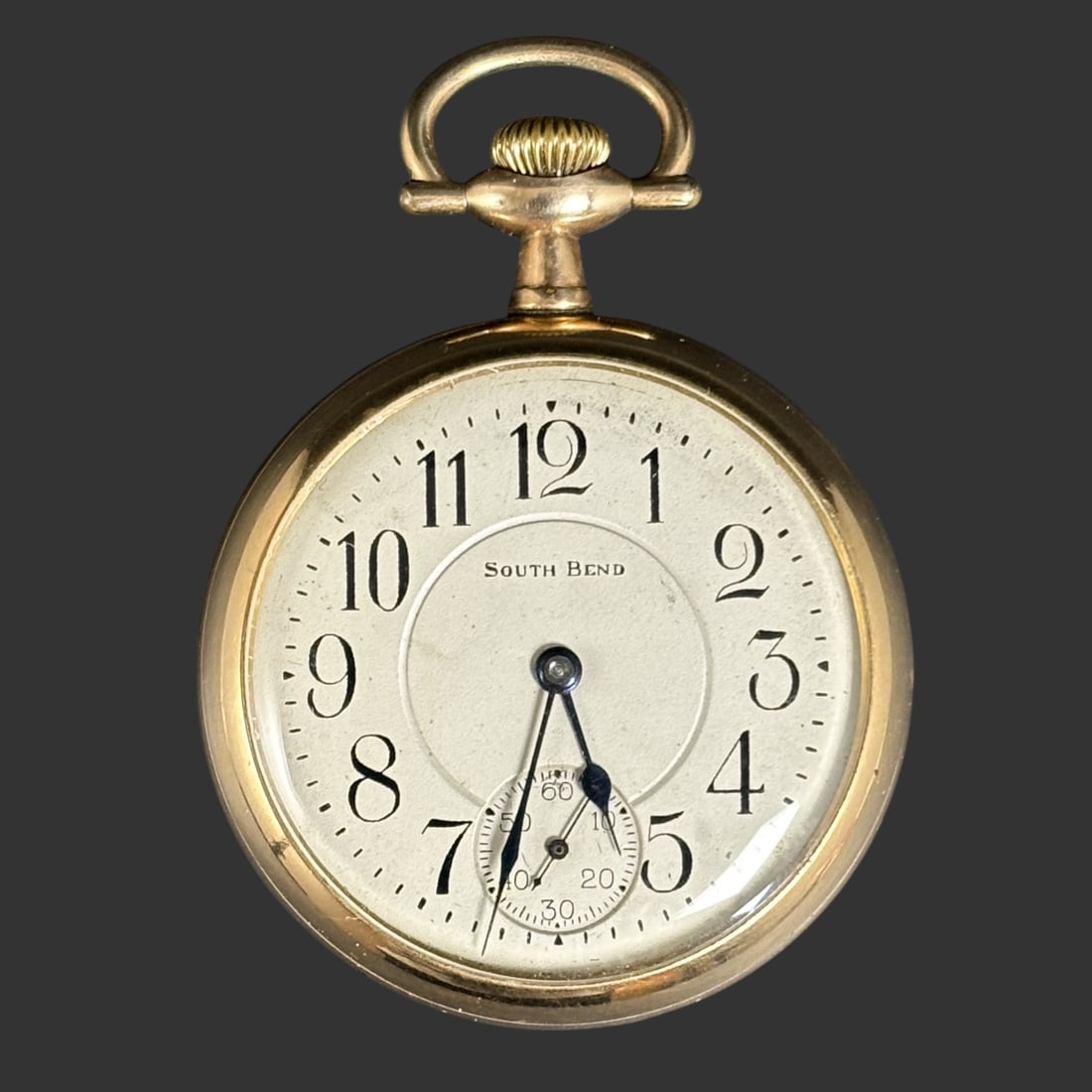 Antique South Bend “Panama?? 21 Jewel Pocket Watch (1 of 7)