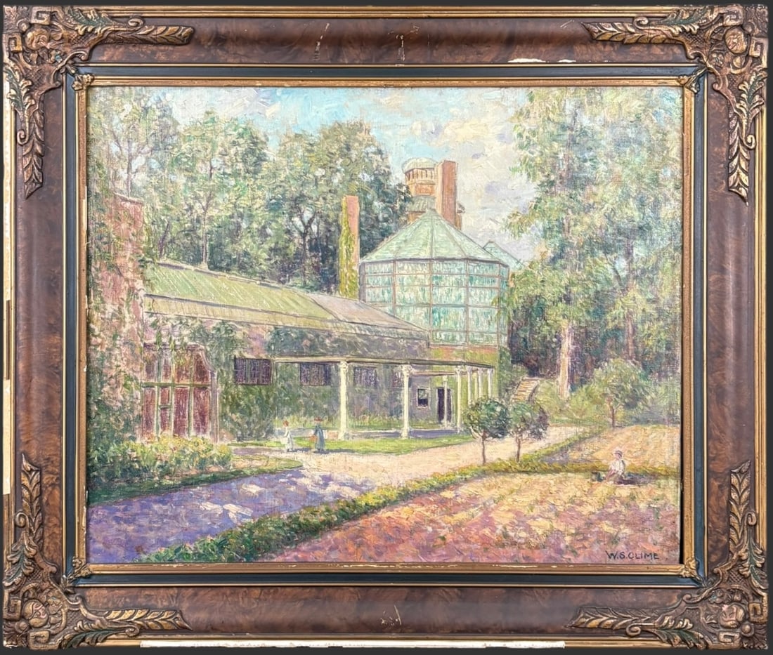 Landscape Oil Painting by Winfield Scott Clime (American, 1881–1958) (1 of 4)