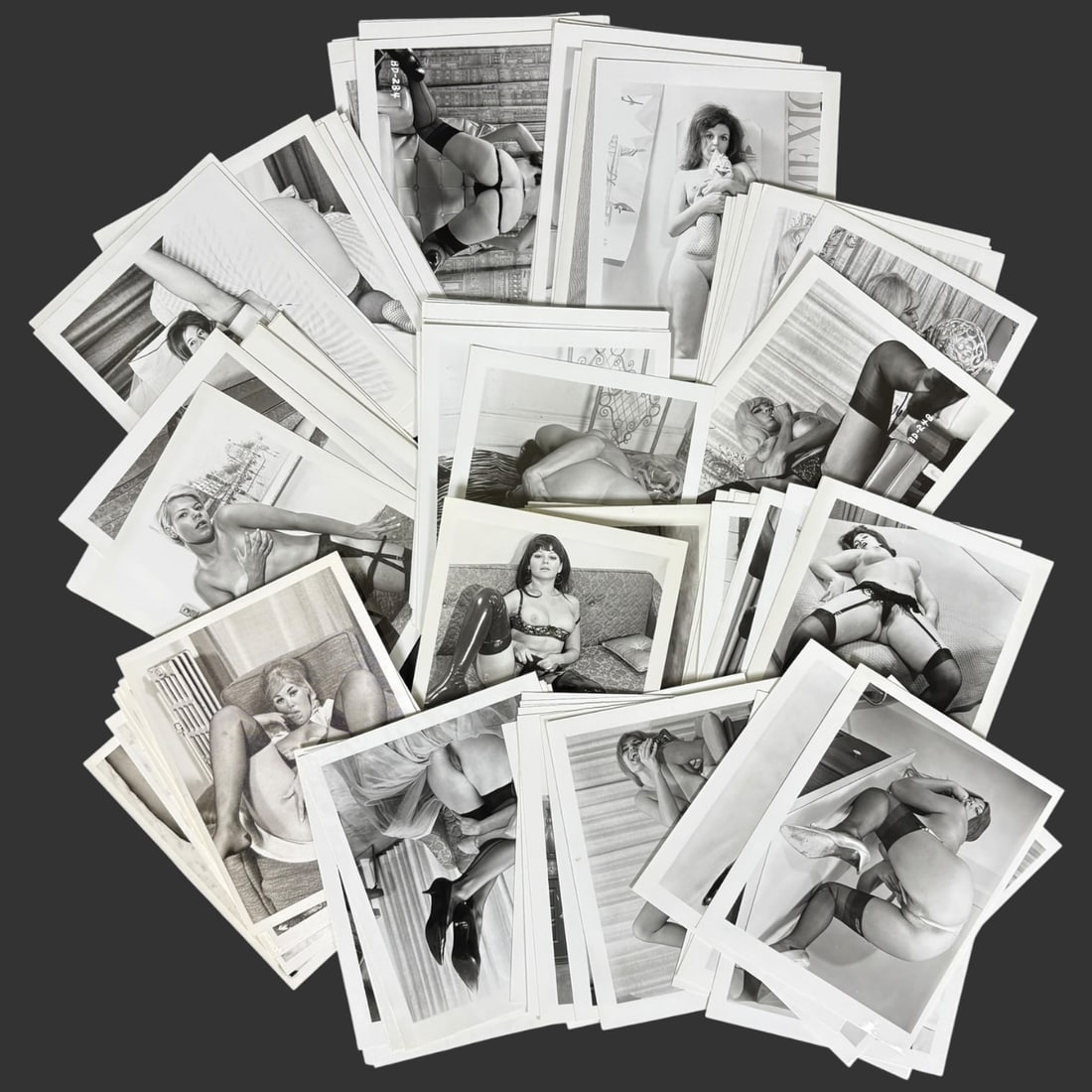 Huge Lot of Vintage Nude Erotica Photographs (1 of 2)