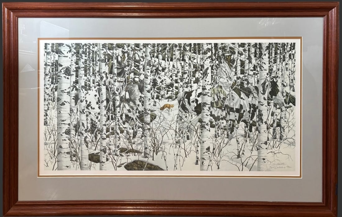 Bev Doolittle Signed Print “The Forest Has Eyes?? #123/1500 (1 of 4)