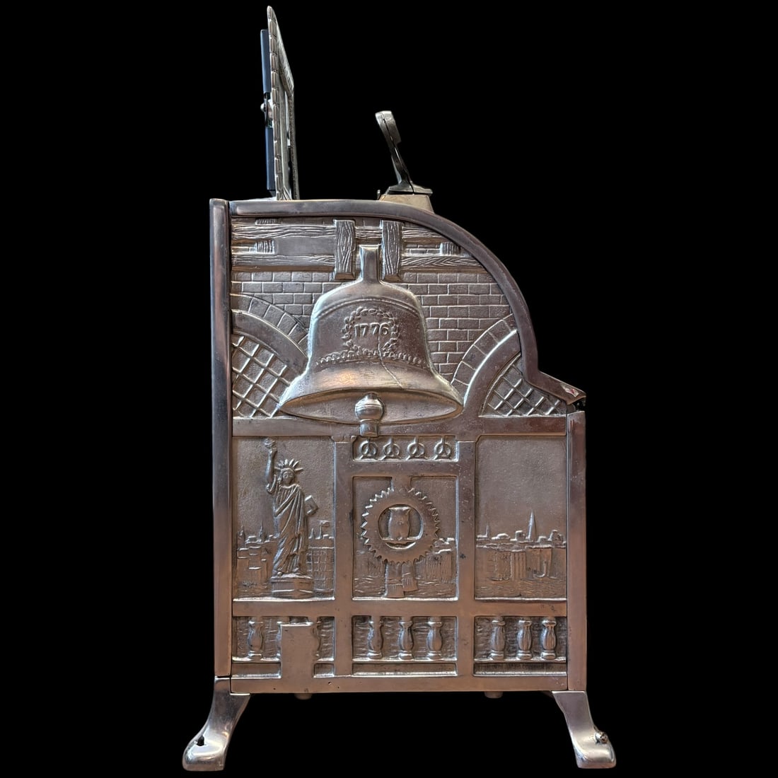 The Operators Bell 5¢ Bell-Fruit-Gum Antique Slot Machine - 6