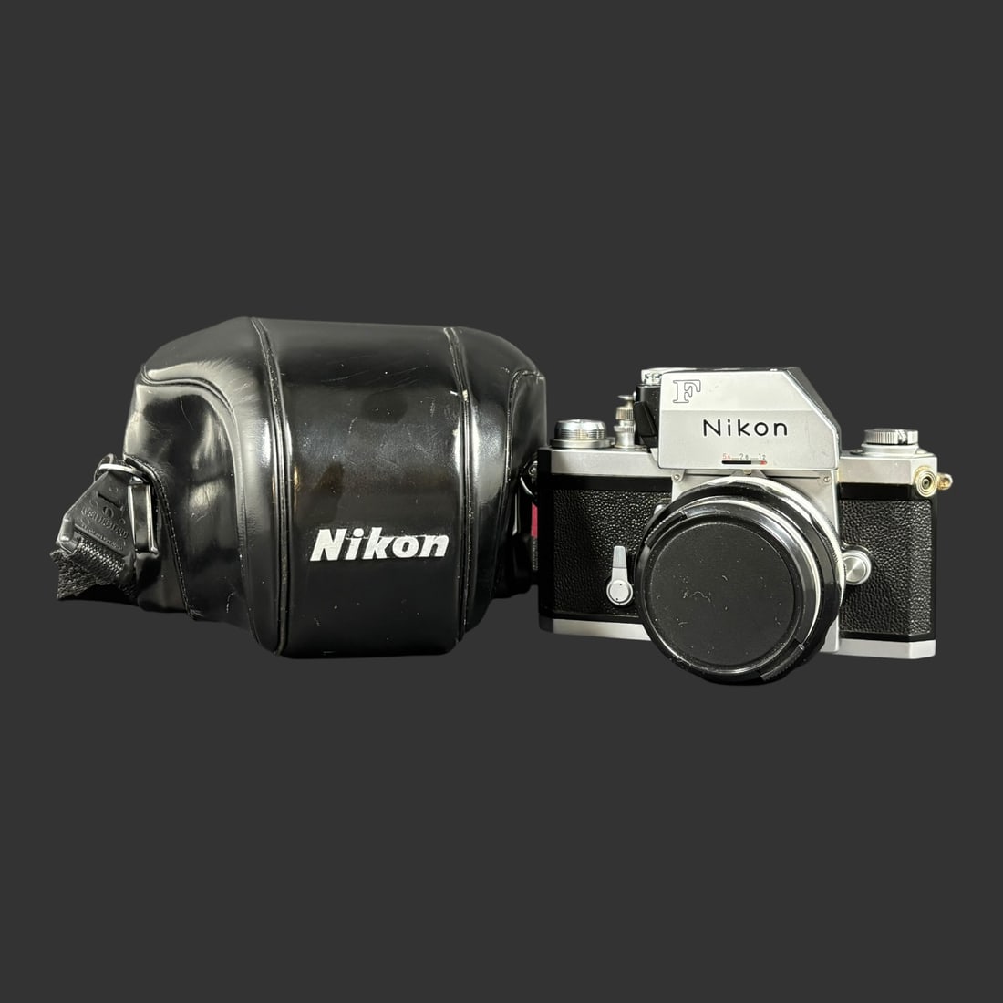 Nikon F 35mm SLR Camera w/ Nikkor-S Auto 50mm f/1.4 Lens (1 of 14)