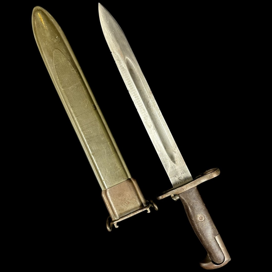 U.S. M5A1 Garand Bayonet by AFH with M8A1 Scabbard (1 of 8)