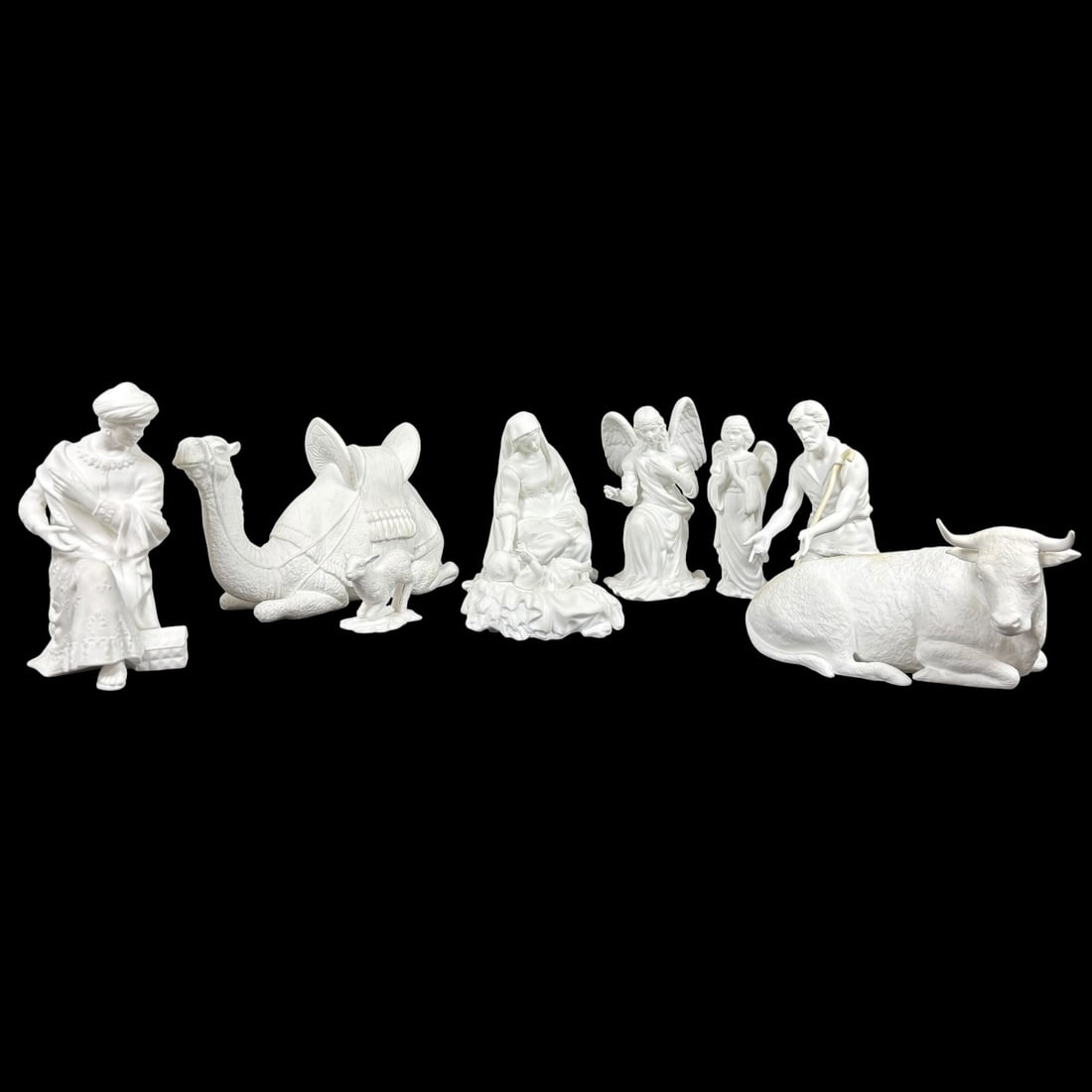 Lenox “The Nativity?? White Porcelain Christmas Manger Scene Figurine Set (1 of 13)