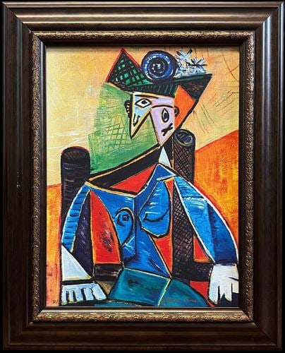 Pablo Picasso Domaine Collection Estate Edition Framed Canvas #81/300