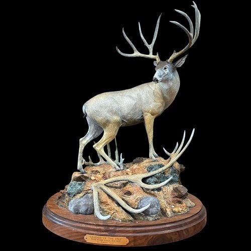 Larry Gay Legends of the Fall World Record Mule Deer Sculpture (1 of 7)
