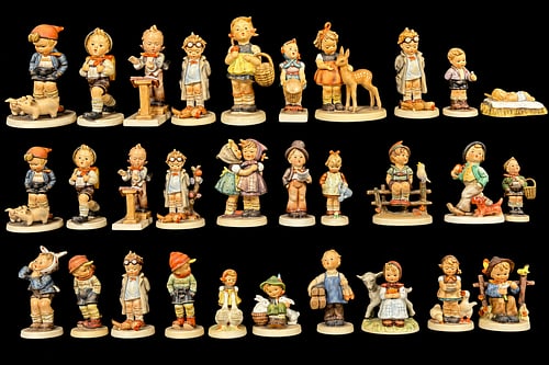Large Collection of Goebel Hummel Germany Porcelain Figurines (1 of 11)