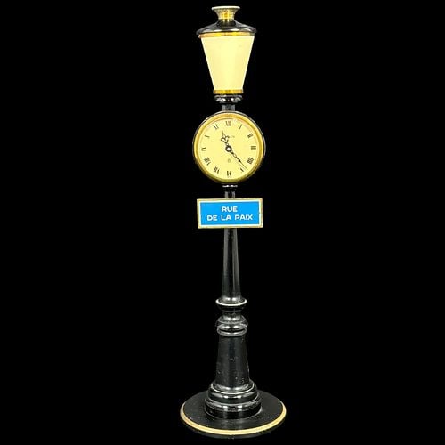 Vintage Jaeger-LeCoultre Rue de la Paix Streetlamp Clock (1 of 6)