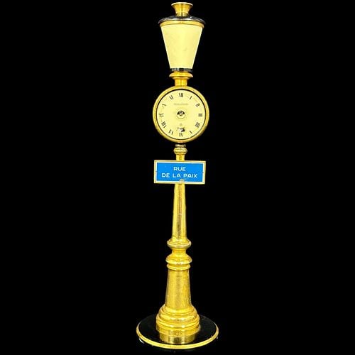 Jaeger-LeCoultre Rue de la Paix Streetlamp Form Alarm Clock (1 of 7)
