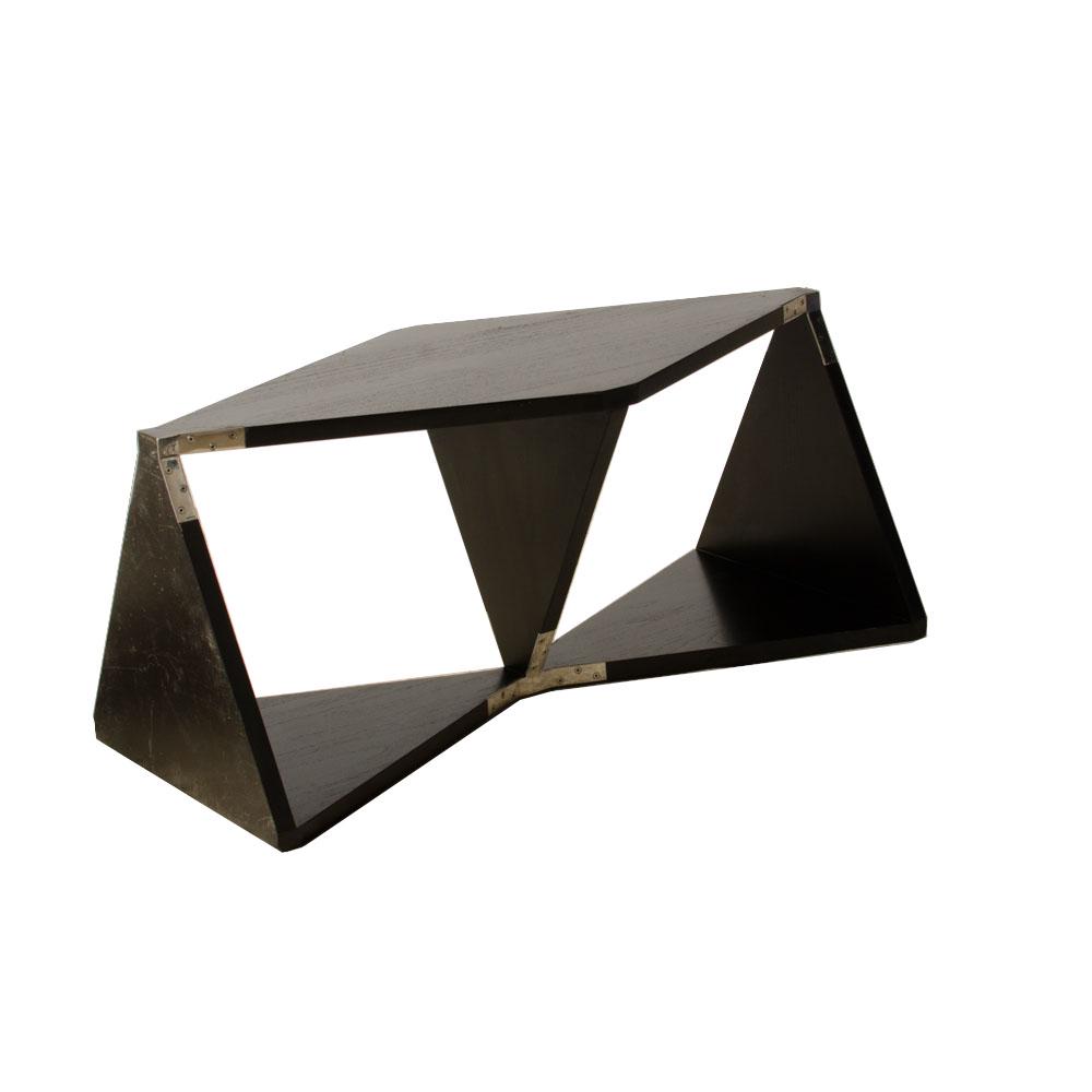 SOLID TEAK BENCH OR BOOKCASE (1 of 8)