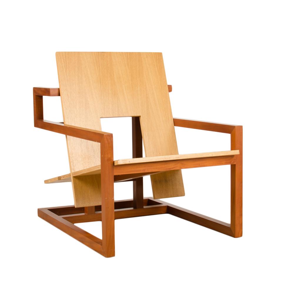 MAHOGANY FRAME CLUB CHAIRS (1 of 4)