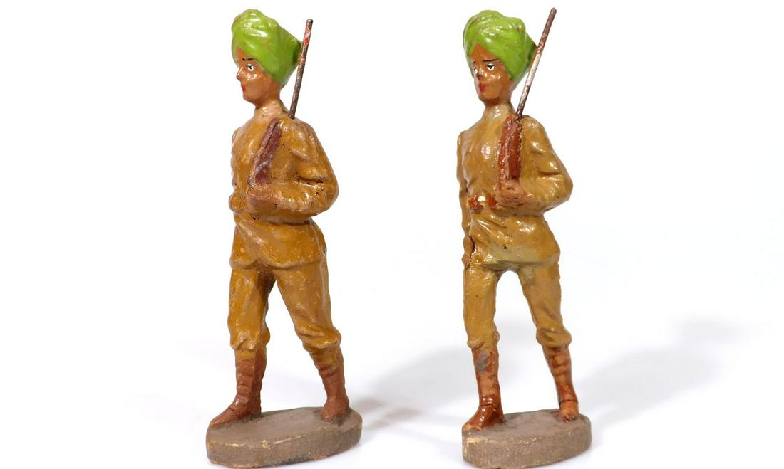 Great Britain/ India, military, Elastolin, composition (1 of 2)