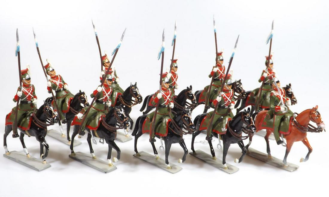 Lucotte, Germany, Bavaria, military, Tin figures, Lead (1 of 3)