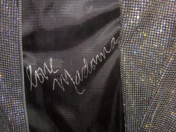 MADONNA framed Rhinestone Jacket and Record - 2