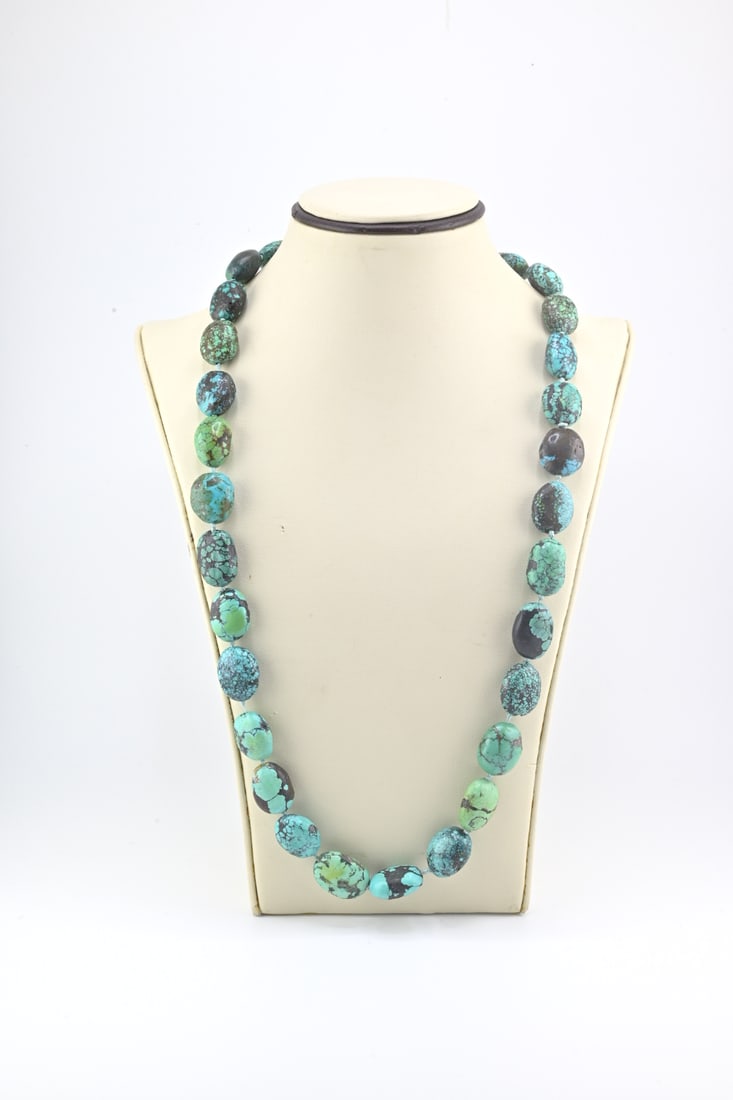 Gorgeous Natural Turquoise Necklaces 95.25 Grams: Gorgeous Natural Turquoise Necklaces 95.25 Grams approx 24 inches