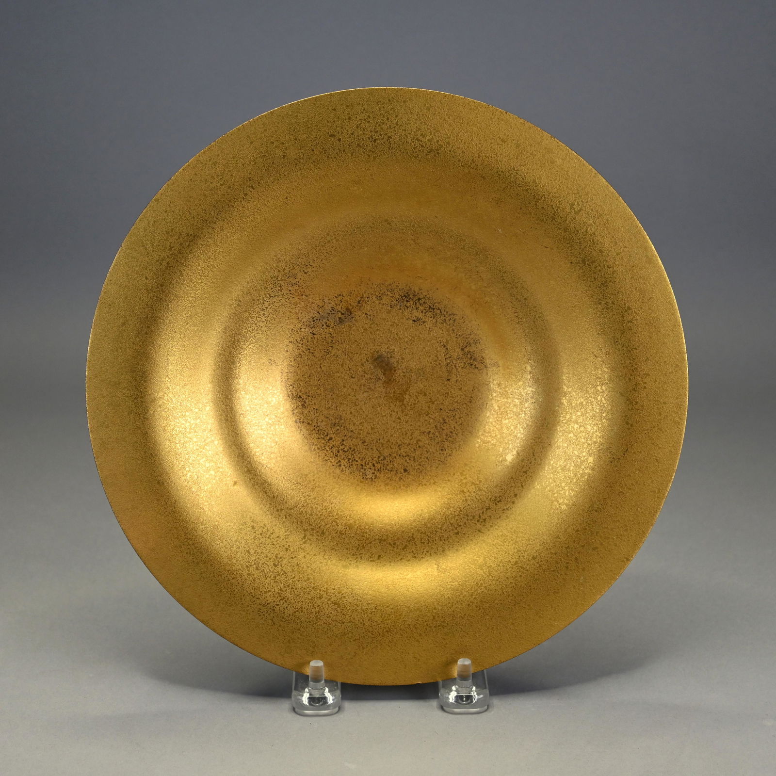 Tiffany Studios Bronze Dore Bowl, #1708 (1 of 5)