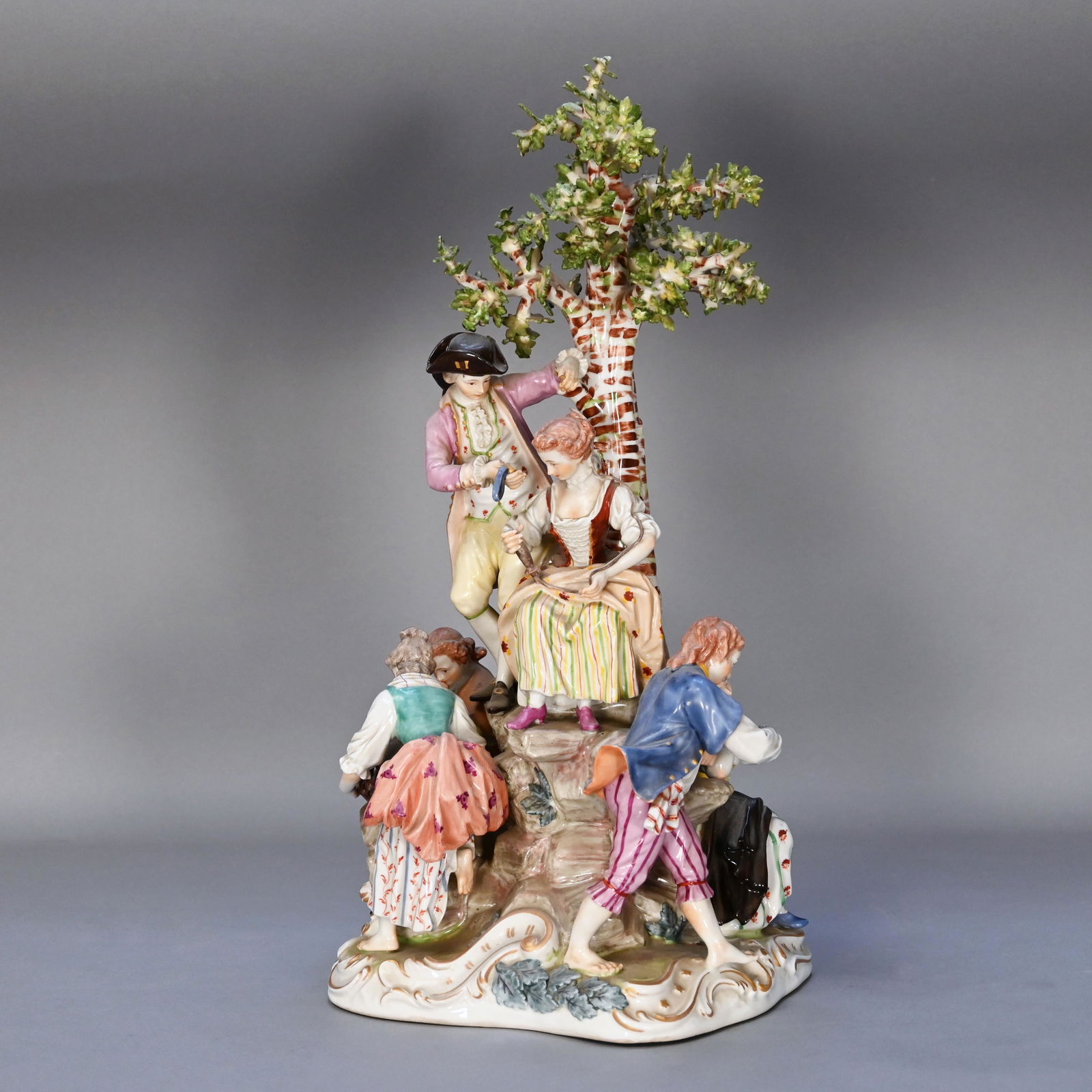 Royal Vienna Porcelain Figural Group (1 of 10)