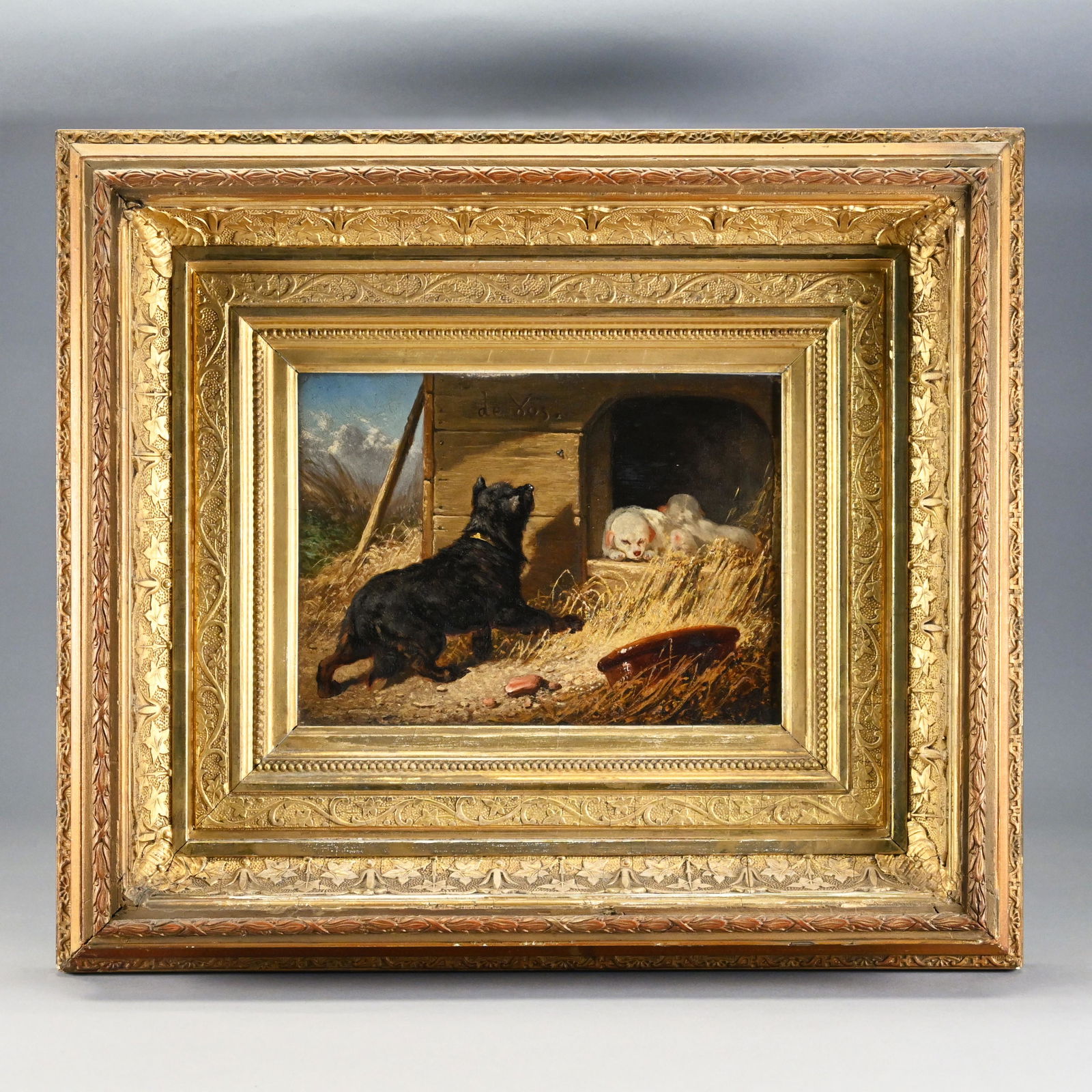 Vincent de Vos Terrier Spying a Fly (1 of 4)