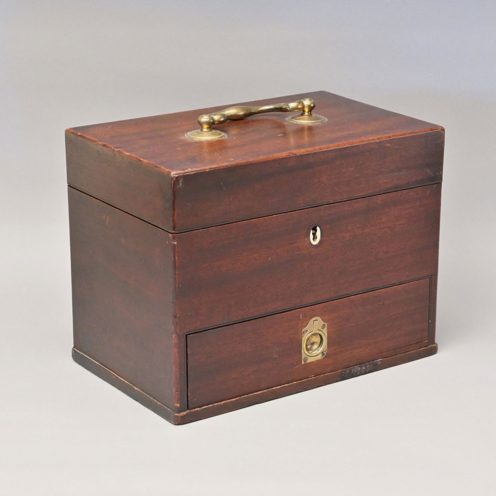 19th C. Mahogany Cased Apothecary Cabinet (1 of 7)