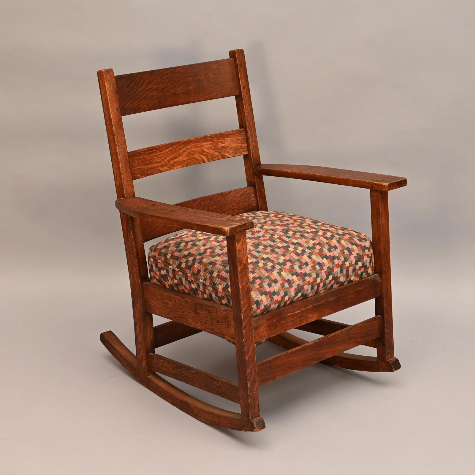 Mission Oak Rocker, L. & J.G. Stickley (1 of 5)