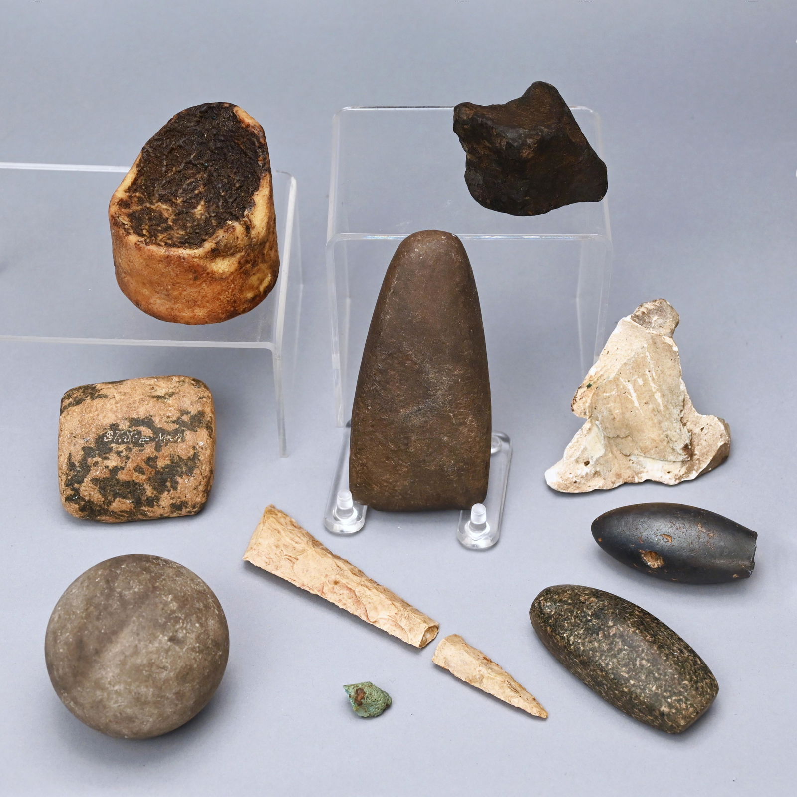 Lot of Stone & Other Artifacts (1 of 1)