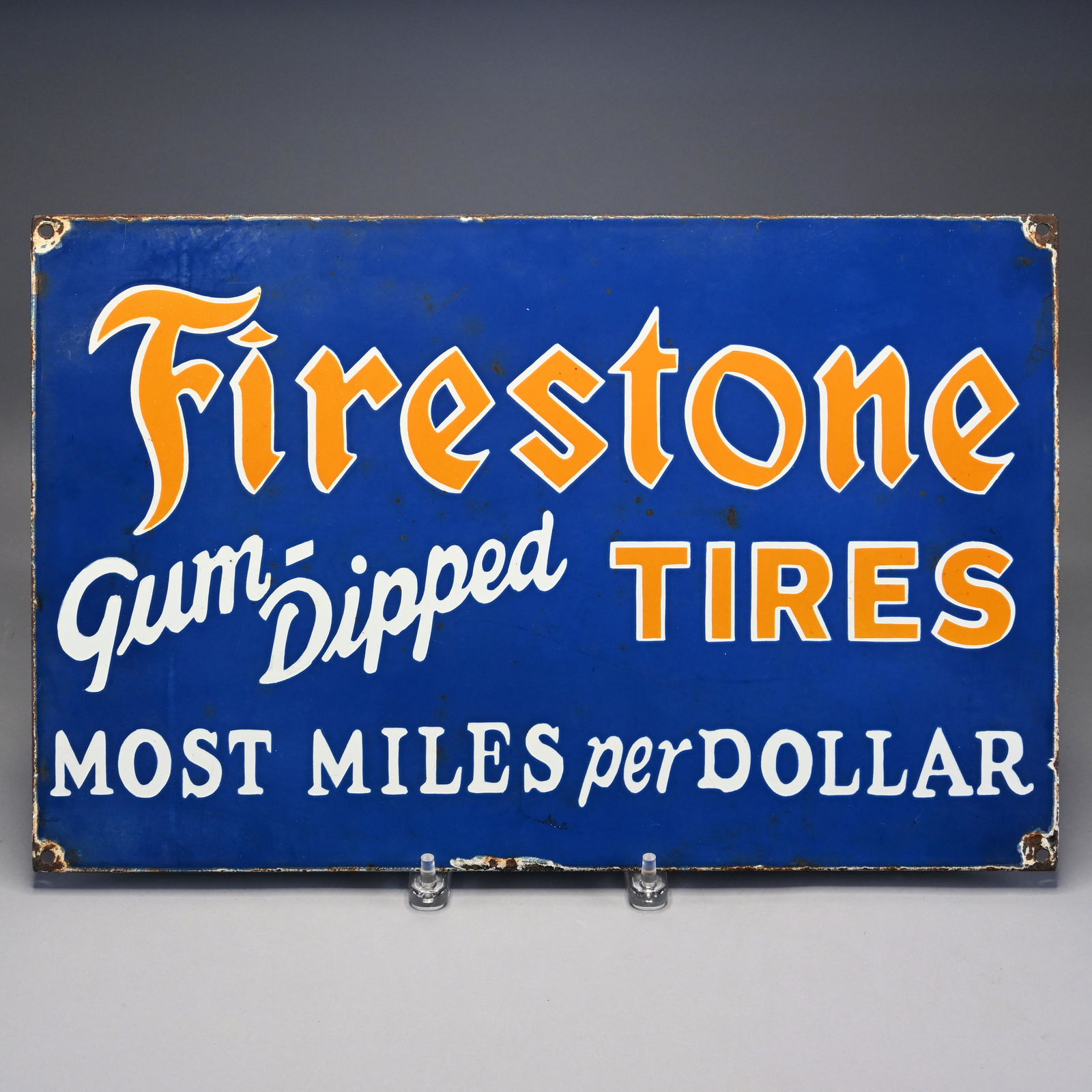 Firestone Tires Porcelain Advertising Sign (1 of 2)
