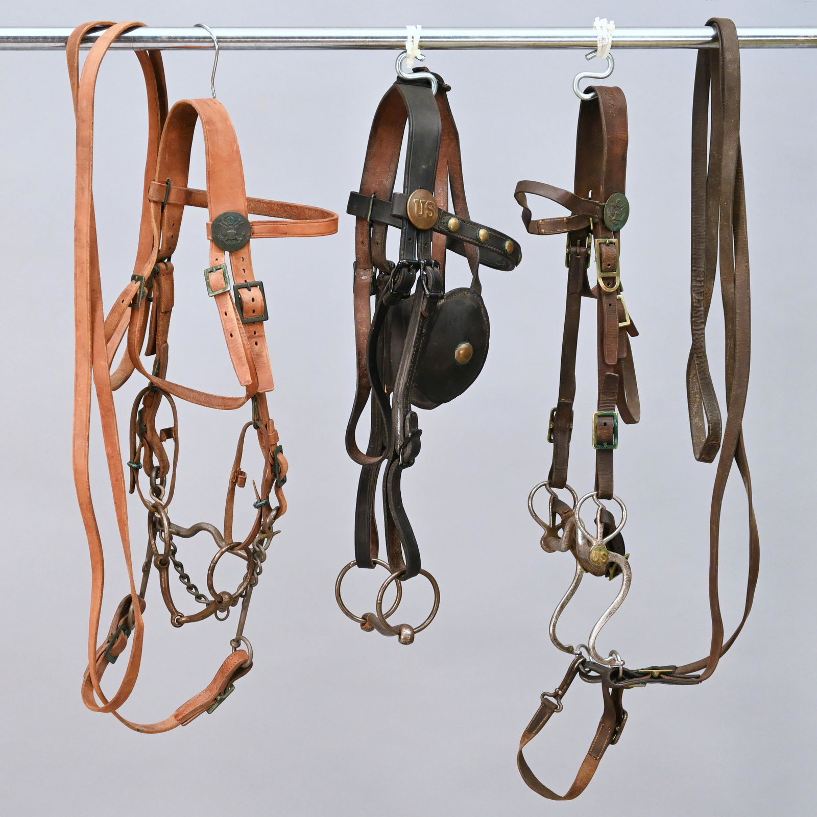 Three Assorted US Cavalry Bridals (1 of 9)