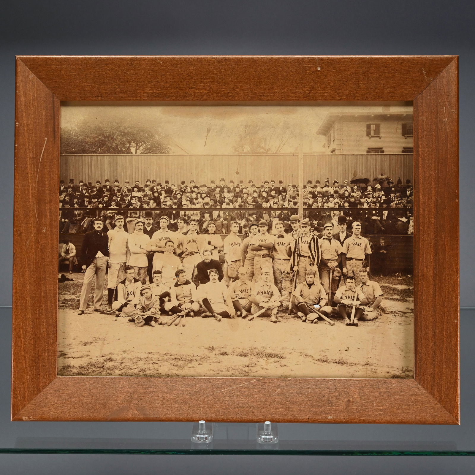 Yale vs. Brown Team Baseball Albumen Photo (1 of 2)