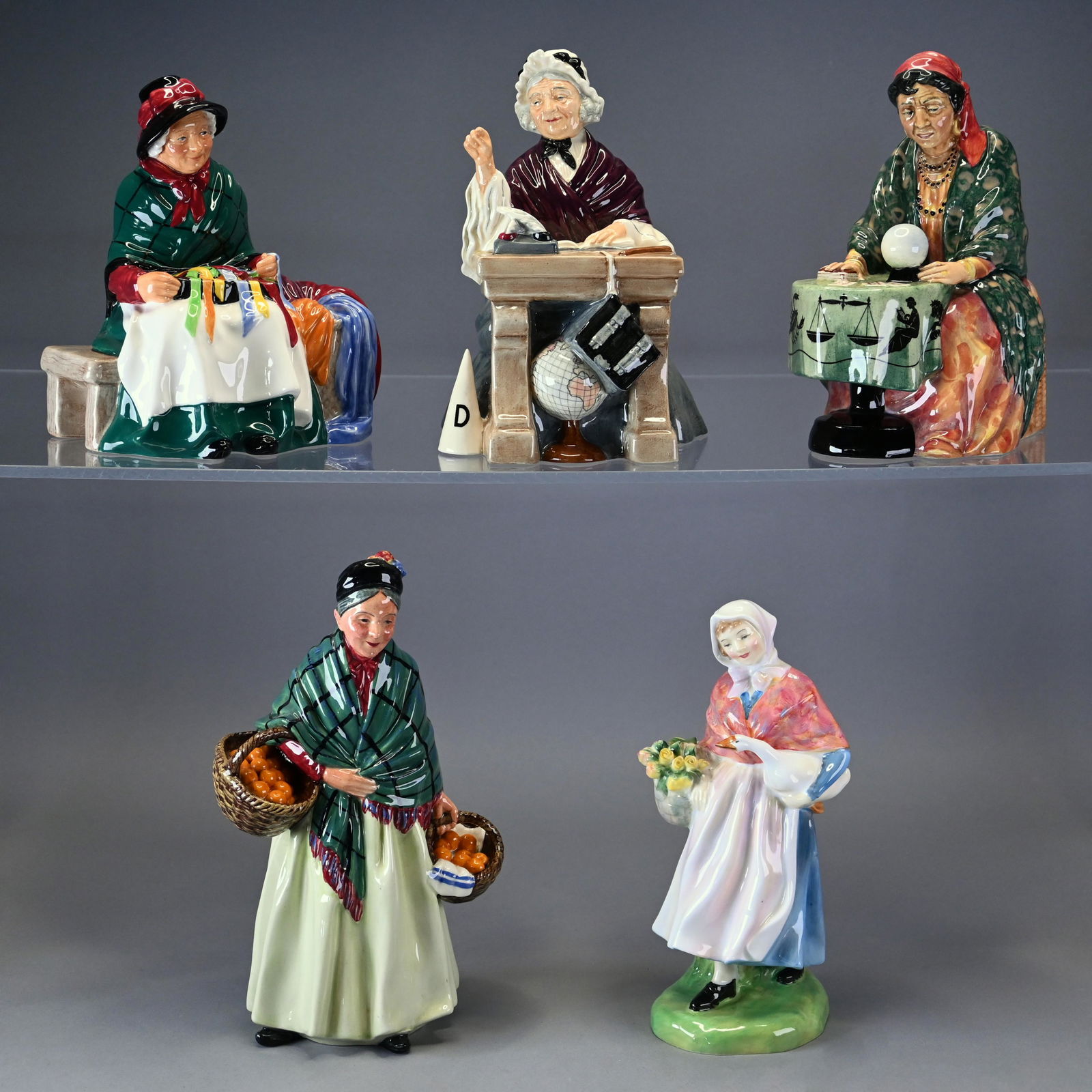 Five Royal Doulton Figurines (1 of 7)