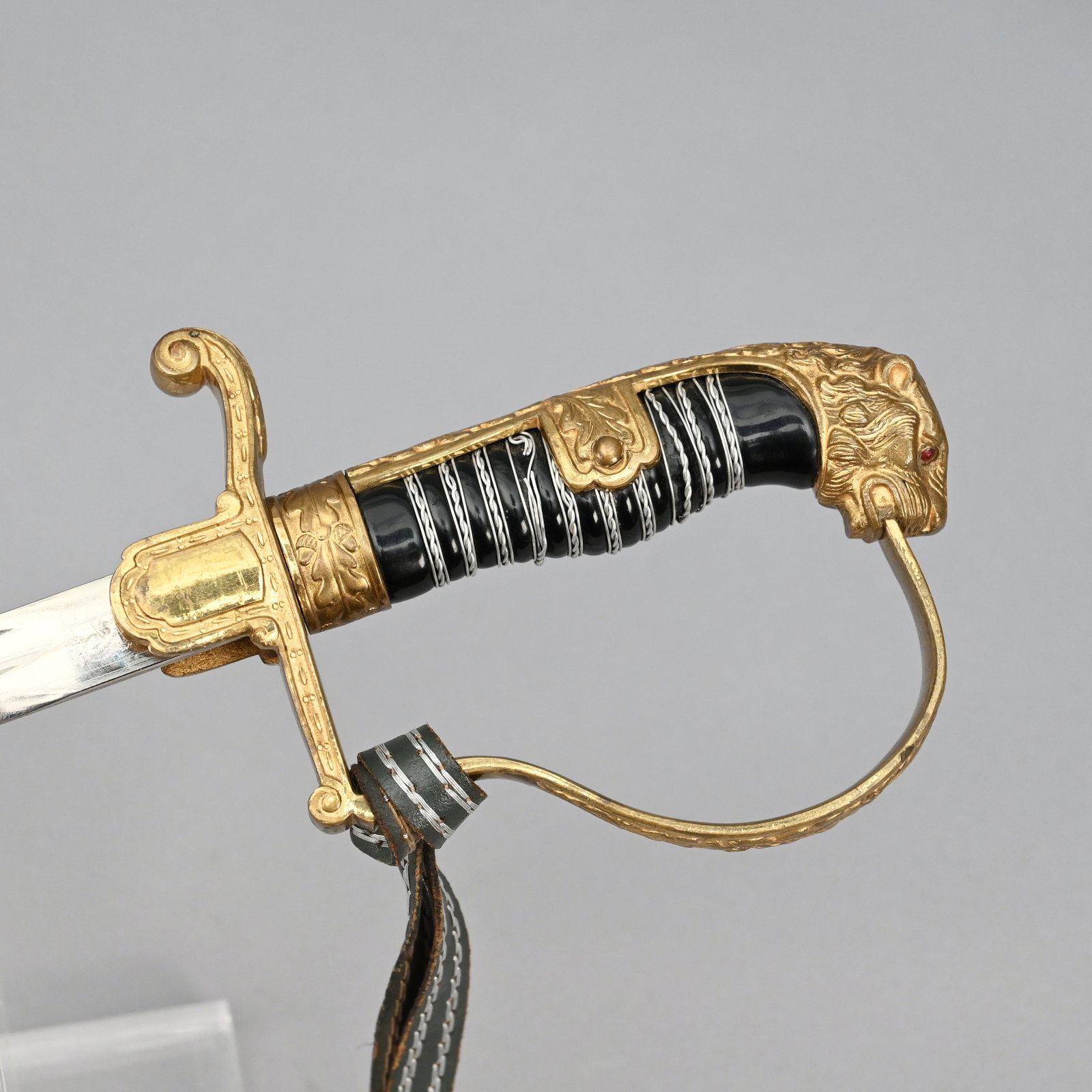 German WWII Third Reich Officer's Dress Sword: By Carl Eickhorn, Pattern 1706 - Scharnhorst, from the Feldherrn Serie (Commander Series aka Field Marshall Series). Named after Prussian General and Chief Staff Gerhard Johann David Waitz von Scharnh