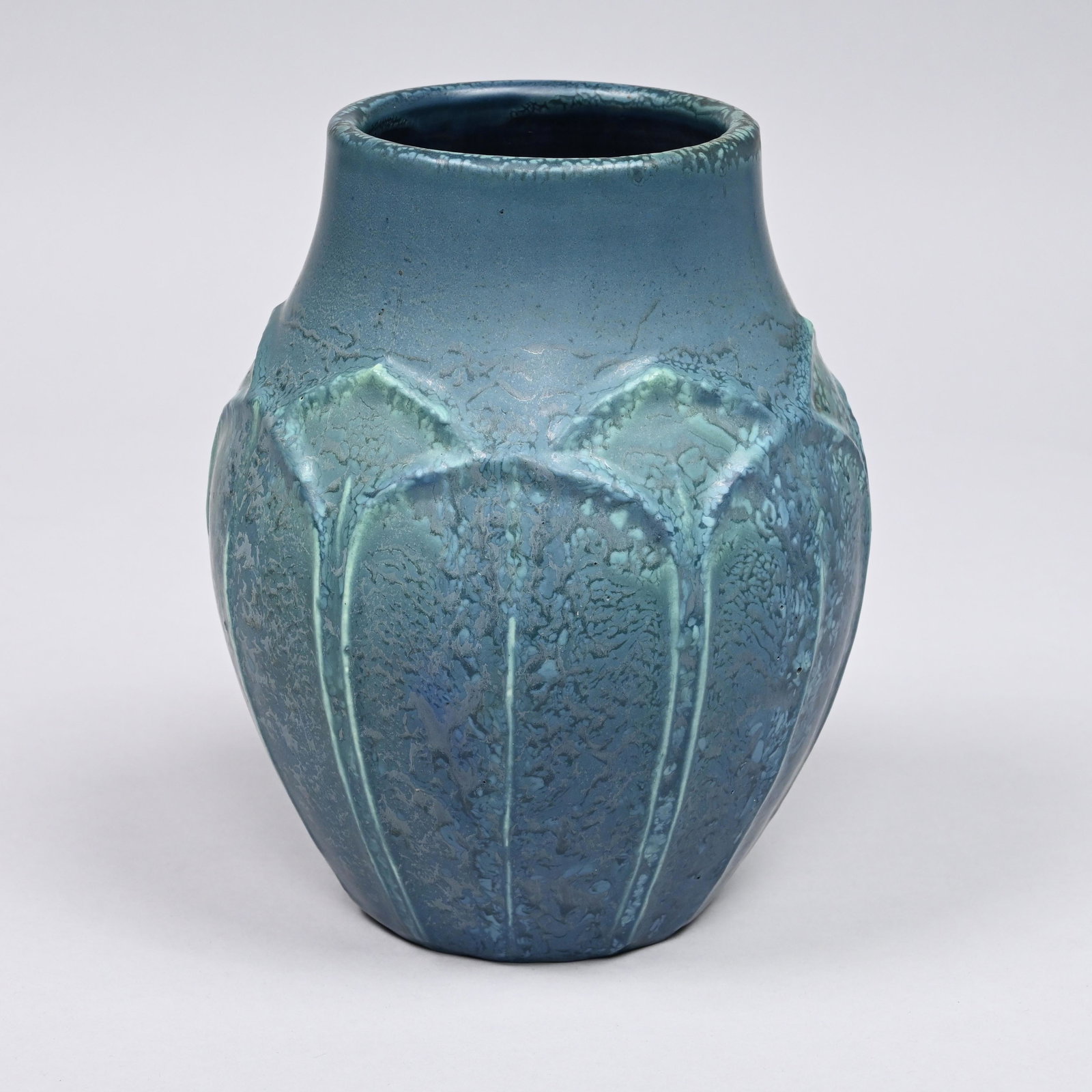 Hampshire Pottery Vase, Cadmon Robertson, 1904-14 (1 of 5)