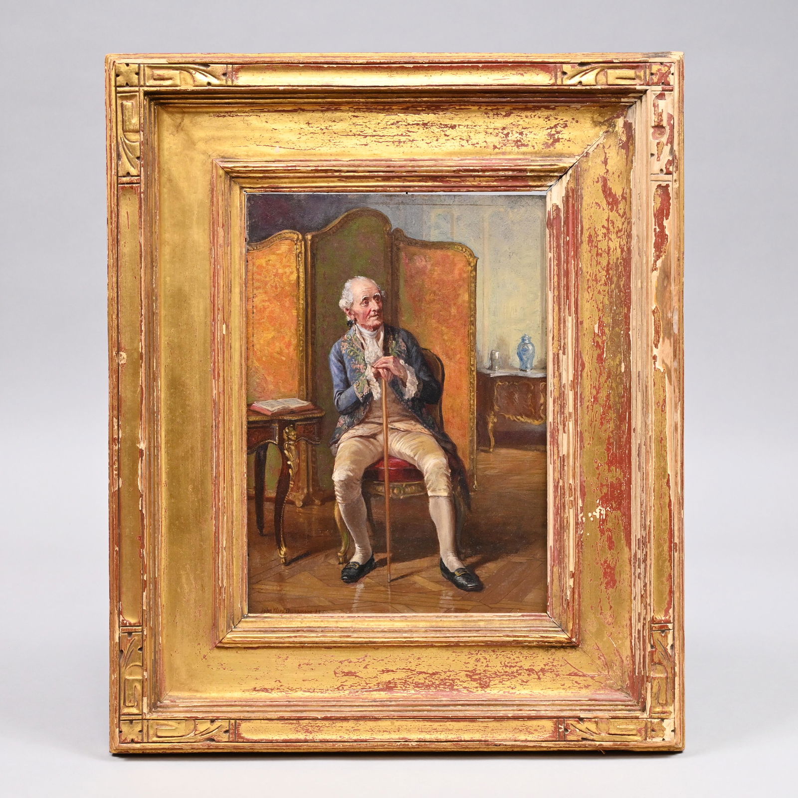 John Ward Dunsmore - An Old Aristocrat (1 of 4)