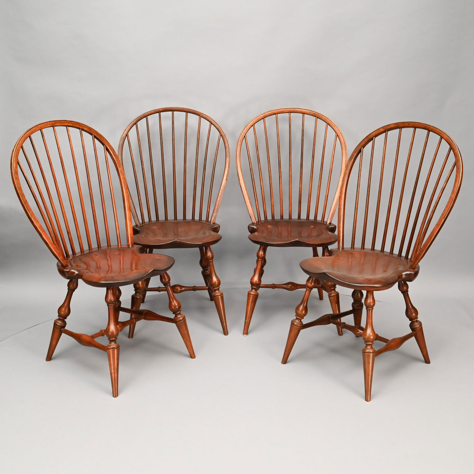 Set of Four Custom Windsor Chairs, D.R. Dimes (1 of 6)