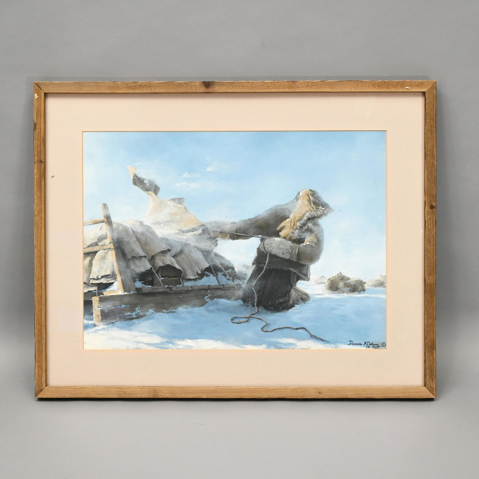 Dennis M. Doheny - Preparing the Sled (1 of 3)